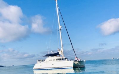 Ankern vor S’Arenal auf Mallorca