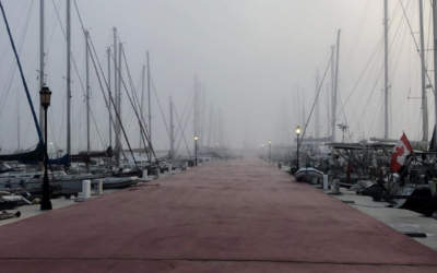 Herbst in Deutschland und Spanien