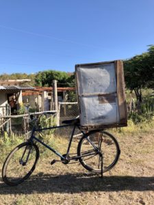 Bäckerei-Fahrrad in Kuba